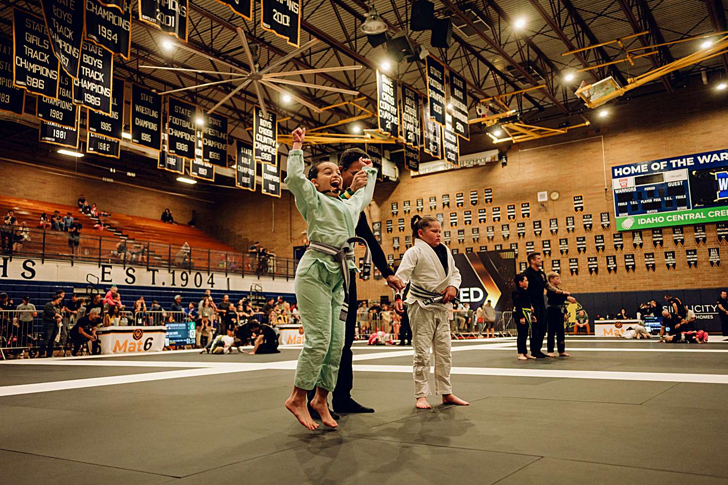 Hand raised